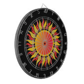 Sunshine Dart Board Dartscheibe (Vorderseite Links)