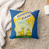 "Sunshine Daze" Drehkissen Kissen (Decke)