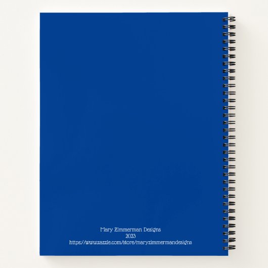 "Sunshine Daze" Notizblock (Rückseite)