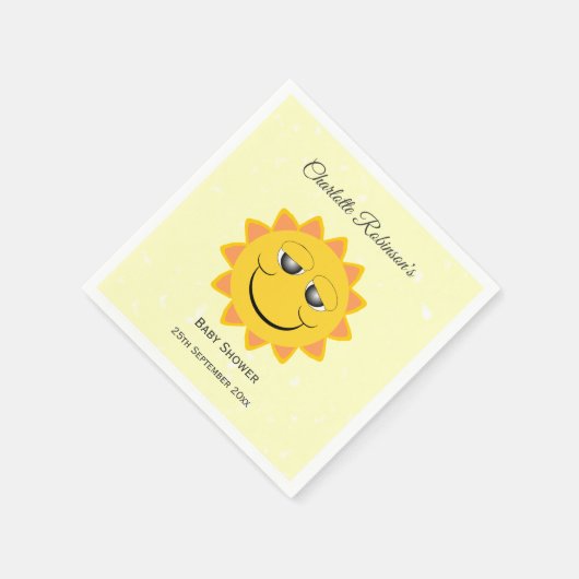 Sunshine Design Baby Dusche Serviette (Ecke)