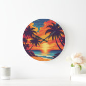 SUNSHINE DESIGN POSTER GROßE WANDUHR (Zuhause)