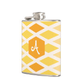 Sunshine Diamond Ombre Monogram Flachmann (Links)