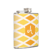 Sunshine Diamond Ombre Monogram Flachmann (Rechts)