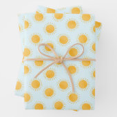 Sunshine Doodle Day Pattern Geschenkpapier Set (Beispiel)
