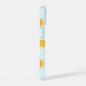 Sunshine Doodle Day Pattern iPhone 15 Hülle (Rechte Seite)