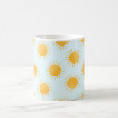 Sunshine Doodle Day Pattern Kaffeetasse (Mittel)