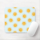 Sunshine Doodle Day Pattern Mousepad (Mit Mouse)