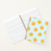 Sunshine Doodle Day Pattern Notizblock (Innenseite)