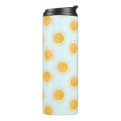 Sunshine Doodle Day Pattern Thermosbecher (Nach links gedreht)