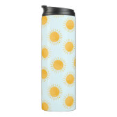 Sunshine Doodle Day Pattern Thermosbecher (Nach rechts gedreht)