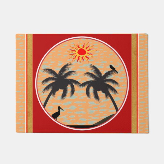 Sunshine Door Mat Fußmatte (Vorderseite)