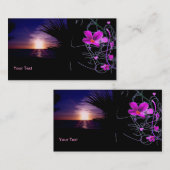 Sunshine Dream Business Card Visitenkarte (Vorne/Hinten)