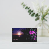 Sunshine Dream Business Card Visitenkarte (Stehend Vorderseite)