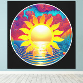 Sunshine Dream Leinwanddruck (Insitu (Holzboden))