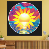 Sunshine Dream Leinwanddruck (Insitu (Wohnzimmer))