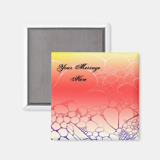 Sunshine Dreamcatcher Magnet (Vorderseite/Rückseite)