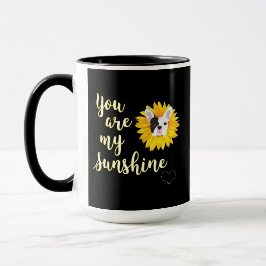 Sunshine French Bulldog Tasse (Links)