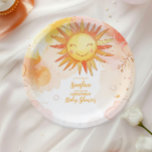 Sunshine Gender Neutral Boho Sun Pappteller<br><div class="desc">Erhöhen Sie Ihre Feier mit Sunshine Gender Neutral Boho Sun Paper Teller! Diese Teller mit elegantem bohfarbenem Design in warmen, neutralen Tönen wie Beige, Terrakotta und Creme sorgen für ein modernes, geschlechtsneutrales Ambiente. Das minimalistische Sonnenmotiv eignet sich perfekt für Babyduschen, Geburtstage oder lässige Ansammlungen und verleiht dem Tisch eine Touch...</div>