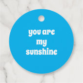 Sunshine Geschenkanhänger (Rückseite)