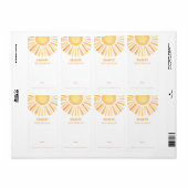 Sunshine-geschlechtsneutrale Babydusche (Vorne)