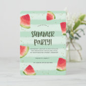 Sunshine & Good Vibes Summer Party Invitation Einladung (Stehend Vorderseite)