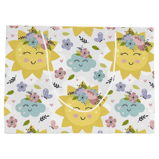 Sunshine Große Geschenktüte (Rückseite)