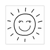 Sunshine Gummistempel (Prägung)