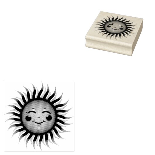 Sunshine Gummistempel (Stempel)