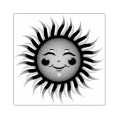 Sunshine Gummistempel (Prägung)