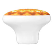 Sunshine & Happiness Mandala Decorative Pull Knob Keramikknauf (Seitenansicht)