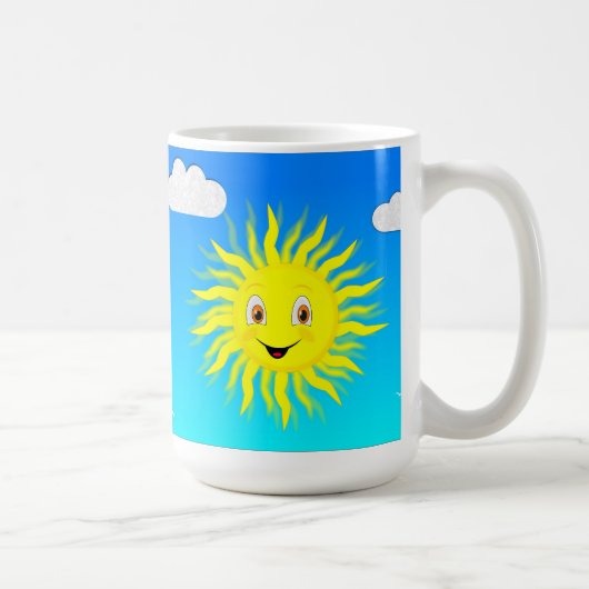 Sunshine Happy Face Kaffeetasse (Rechts)