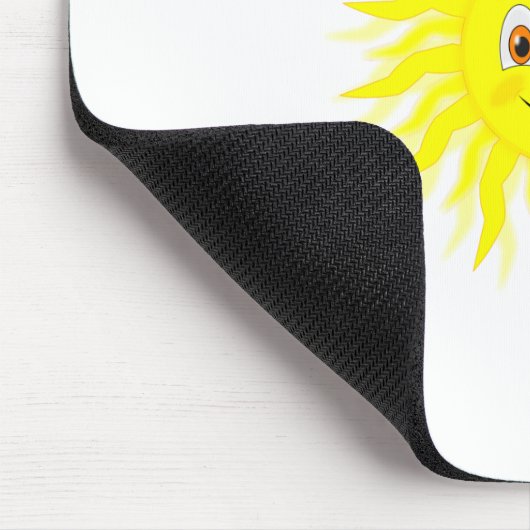 Sunshine Happy Face Mousepad (Ecke)