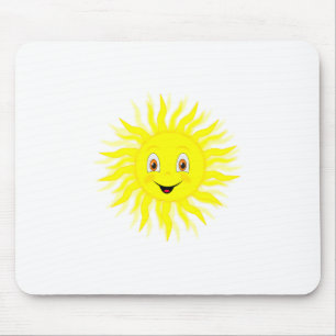 Sunshine Happy Face Mousepad