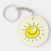Sunshine Happy Face Schlüsselanhänger (Vorderseite)