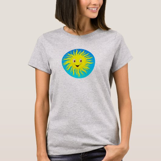 Sunshine Happy Face T-Shirt (Vorderseite)