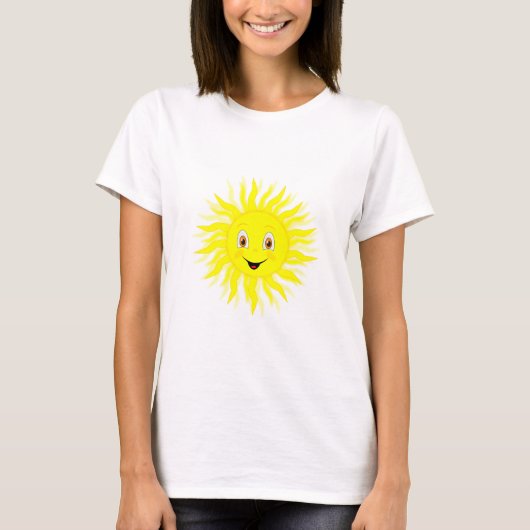 Sunshine Happy Face T-Shirt (Vorderseite)