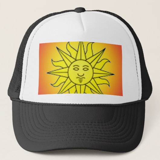 Sunshine Hat Truckerkappe (Vorderseite)