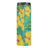 Sunshine Hibiskus Tropical Print Thermosbecher (Rückseite)