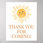 Sunshine Hier kommt der Sohn Danke, dass du gekomm Poster (Vorne)