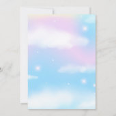 Sunshine Individuelle Name Happy Birthday Grußkart Karte (Rückseite)