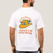 Sunshine is Best Medicine | Vitamin D & Sea Breeze T-Shirt (Rückseite)