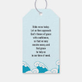 Sunshine & Joyrides - Zitat für endlose Sommerwobe Geschenkanhänger (Rückseite)