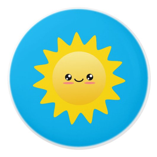 Sunshine Keramikknauf (Vorderseite)