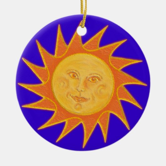 Sunshine Keramikornament (Vorne)