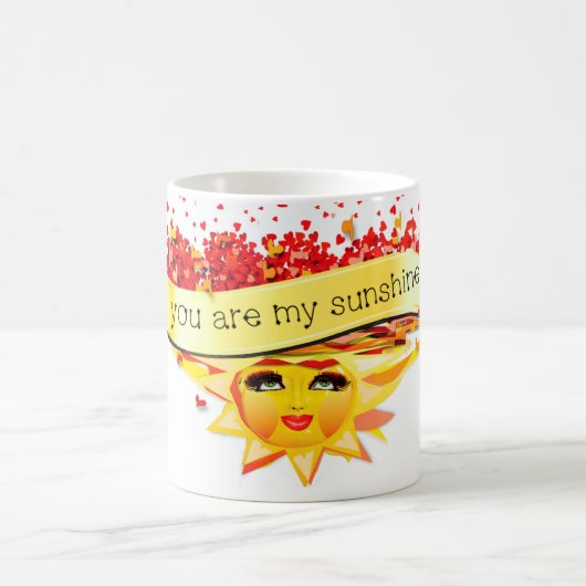 SUNSHINE KISSES KAFFEETASSE (Mittel)