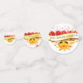 SUNSHINE KISSES KONFETTI (Vorderseiten)