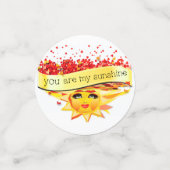 SUNSHINE KISSES KONFETTI (Klein Vorderseite)