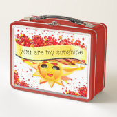 SUNSHINE KISSES METALL BROTDOSE (Vorderseite)