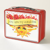 SUNSHINE KISSES METALL BROTDOSE (Rückseite)