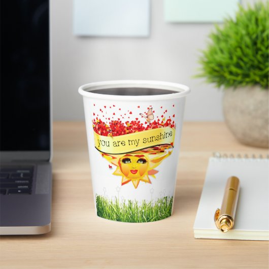 SUNSHINE KISSES PAPPBECHER (InSitu)